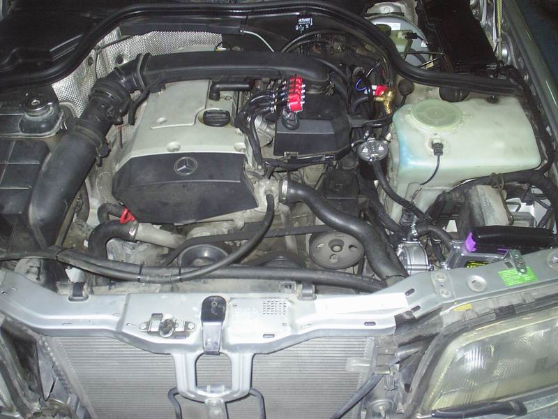 Mercedes C180 / C200 Kompressor Atiker Gold OBD Montajı - Fotoğraf 4