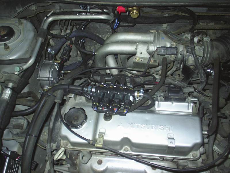Mitsubishi Lancer 1.6 MIVEC Sıralı LPG Montajı