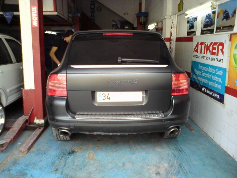 Porsche Cayenne 3.2 V6 Atiker Gold LPG Dönüşümü