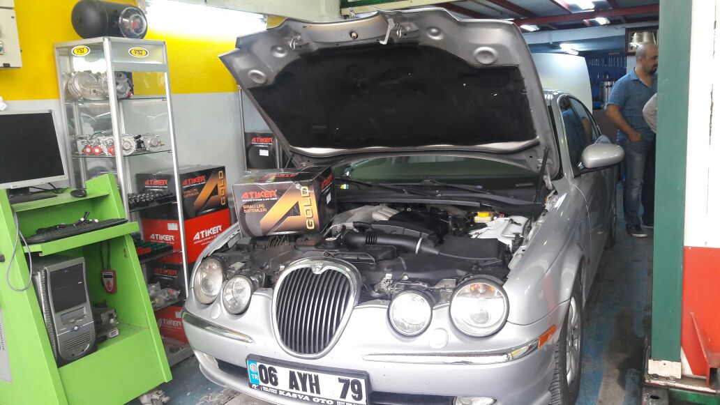 2003 Model 2.5 Motor Jaguar X-Type Atiker Gold Montajımız - Fotoğraf 8
