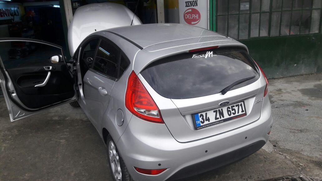 2012 Ford Fiesta 1.4 Atiker Gold Montajımız - Fotoğraf 3